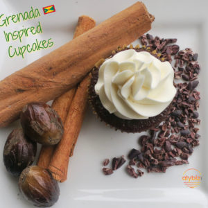 Grenada inspired cupcakes
