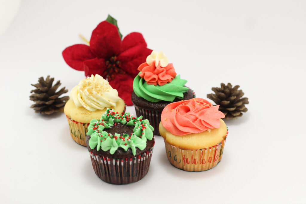 Christmas cupcake