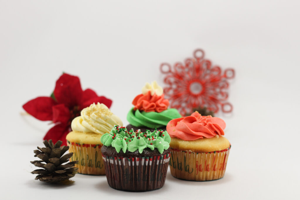 Christmas cupcake