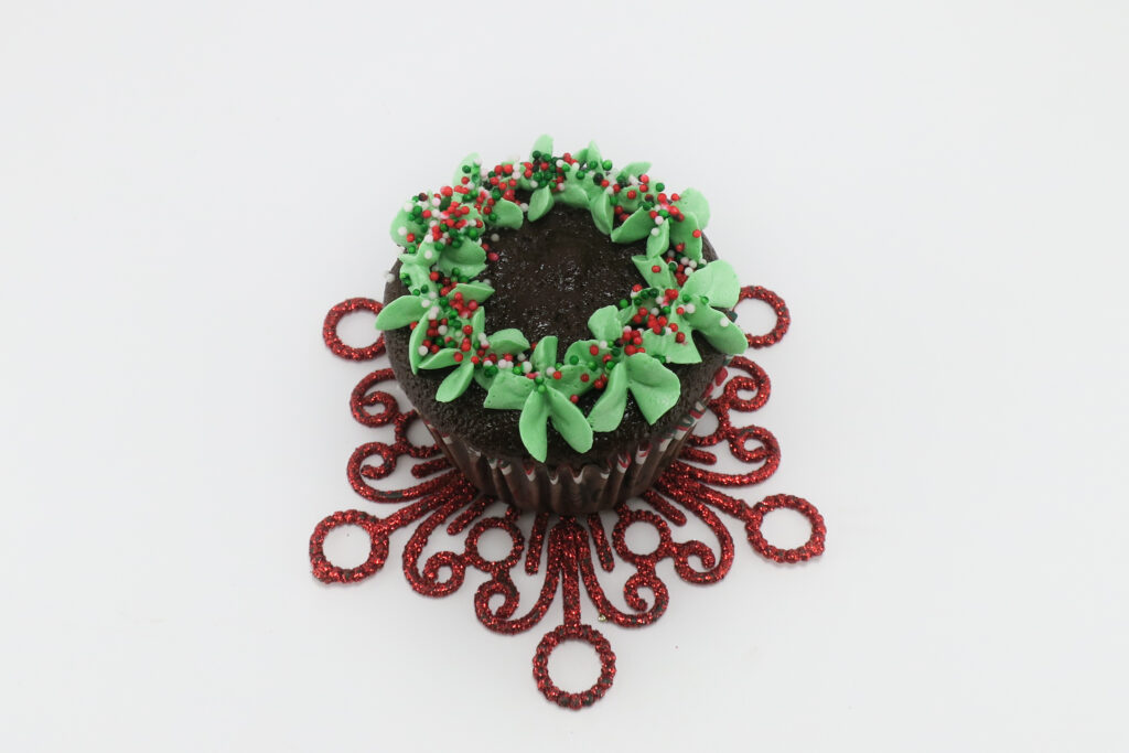 Christmas cupcake